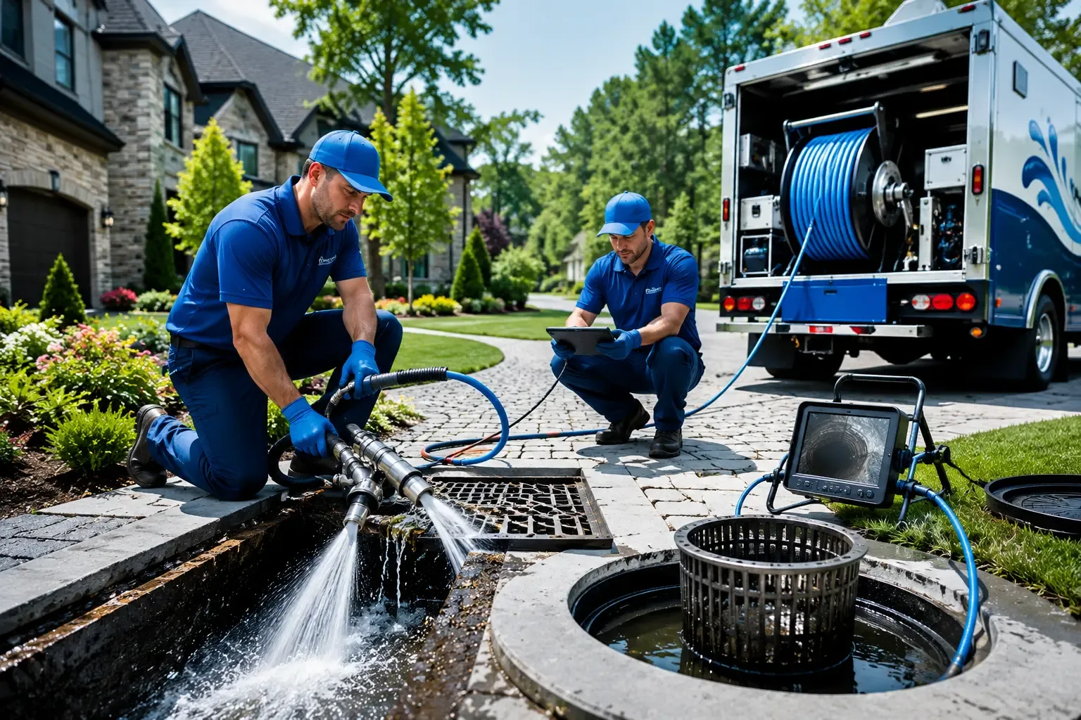 Local outdoor drain cleaning professionals in Creston, WV